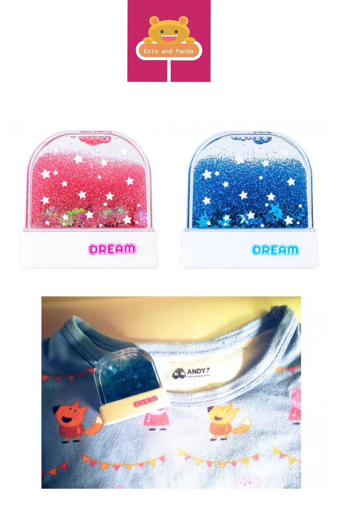 Children Student Uniform Custom Waterproof Clothing Name Seal Stamp